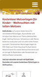 Mobile Screenshot of malvorlagen-weihnachten.de